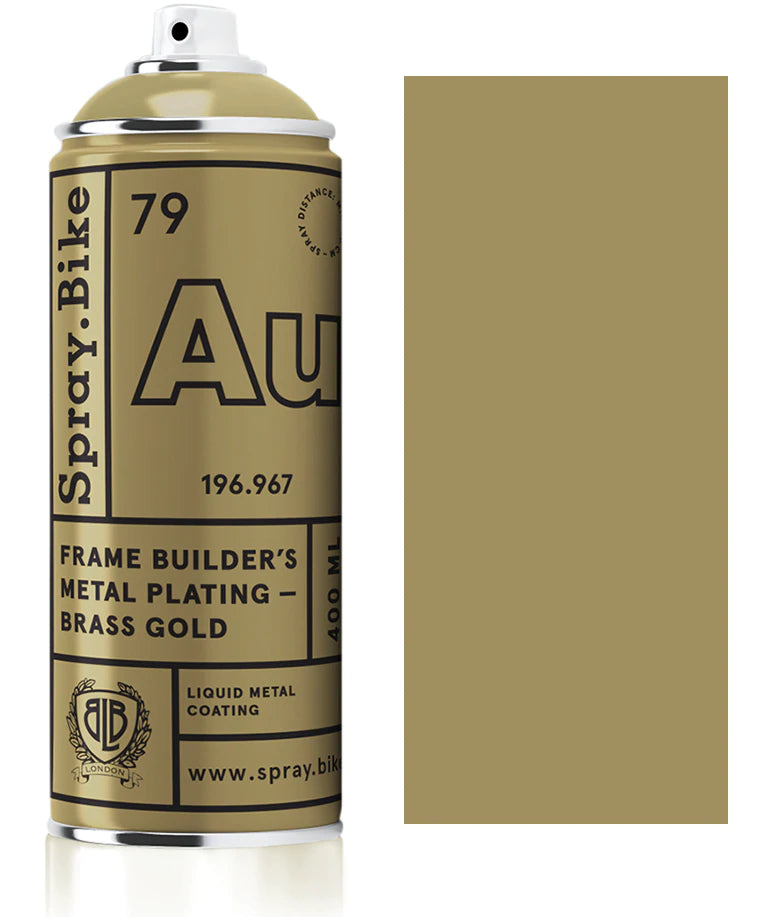 Frame Builder's Metal Plating Laiton 400 mL Spray.Bike France